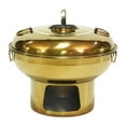 thumbnail image 2 of Olla caliente china tradicional de acero inoxidable, olla caliente ligera, utensilios de cocina, olla caliente pequeña para senderismo, hogar, restaur Áurea 22cm, 2 of 8