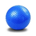 thumbnail image 1 of SEWACC Balle d'Exercice Durable en PVC Bleu avec Surface Barbelée pour Réadaptation, 1 of 3