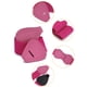 thumbnail image 2 of Cinturones De Vestir Elásticos Para Mujer Cinturón De Cintura Strethy Con Hebilla De Enclavamiento Para Vestido Azul marino y rojo rosa. 68.6cm/27, 2 of 7