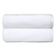 thumbnail image 1 of Toallas de baño de secado rápido, algodón, paquete de 2, color blanco, 1 of 5