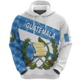 thumbnail image 5 of Sudadera con capucha con estampado 3D de la bandera de Guatemala para hombre y mujer, ropa de moda con emblema nacional, sudaderas informales con capucha para hombre y mujer, 5 of 5
