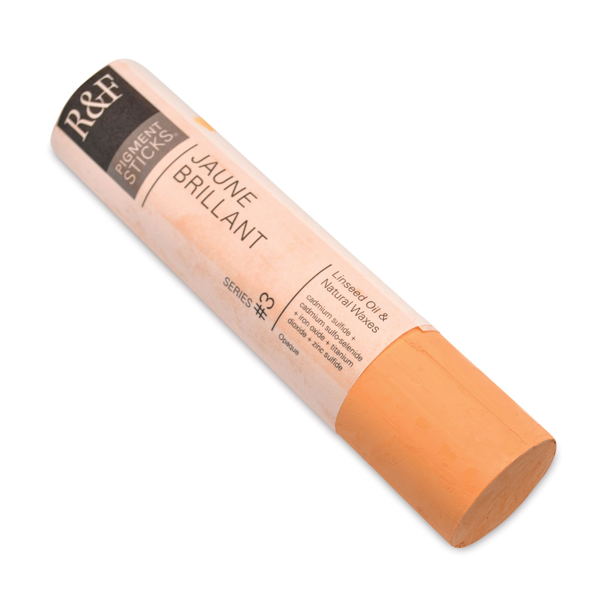 R&F Handmade Paints 223A Oil Pigment Stick 188ml Jaune Brilliant