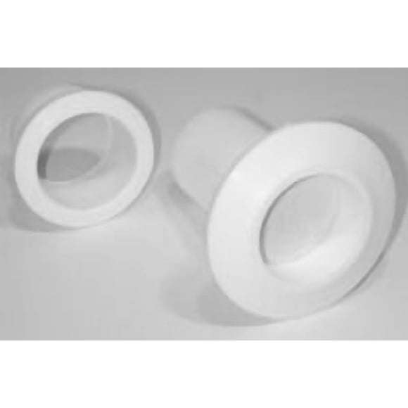 Replacement Boat Parts White Recessed Push-Together Scupper