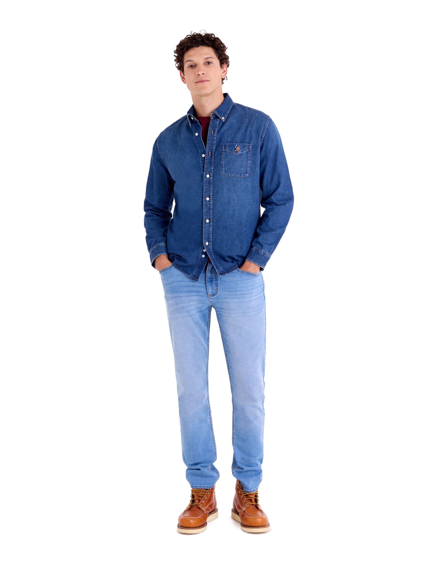 U.S. Polo Assn. Men's Denim Shirt