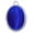 Blue, variant on Silver-tone Small Black Acrylic Oval - Silvertone Star of David Delicate Bracelet, 6.25+1.75" Extender