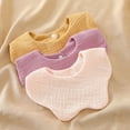 thumbnail image 5 of Absorbent Baby Bandana Bib, 3pcs Drooling Scarf Soft Teething Bib 6-Layer for Newborns to Toddler 0-24 Months, 5 of 9