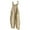 Beige, variant on aidice Summer Jumpsuits for Women Plus Size Lightweight Loose Adjustable Strap Straight Leg Pants Rompers