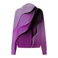 thumbnail image 4 of Chandails à Capuchon de Mode pour Femmes 2023 Chandails en Molleton Décontractés Sans Capuche Mode Manches Longues Imprimé Demi-Fermeture à Glissière Col à Capuche Chemise 50 % de Rabais Liquidation Costumes Halloween/noël, 4 of 4