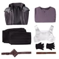 thumbnail image 3 of Juego Sword Art Online SAO Kirito Kirigaya Kazuto Túnica Disfraz de Cosplay Abrigo Largo Gabardina Eugeo cosplay Conjunto Completo Adulto Hombres, 3 of 4