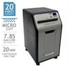 GoECOlife Platinum Series 20-Sheet Under-Desk Micro-Cut Paper Shredder