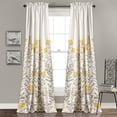 thumbnail image 1 of Juego de cortina para ventana de oscurecimiento Aprile Room Amarillo / Gris 52x84 + 2 Half Moon 16T001634, 1 of 2
