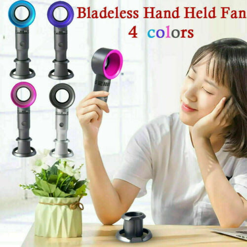 badewanne mini Fan Portable Desktop Table Cooling Fan Powered USB Strong Wind Quiet Operation for Home Office Car Outdoor Travel childrens Leafless Fan pink