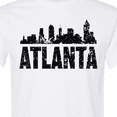 thumbnail image 4 of Inktastic Atlanta Skyline Grunge T-Shirt, 4 of 5