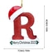 thumbnail image 3 of Adornos navideños, adornos navideños, regalos navideños, 26 letras, decoración para árbol de Navidad, adornos colgantes para árbol de Navidad, adornos navideños personalizados, decoración navideña, de, 3 of 6