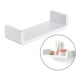 thumbnail image 3 of Estante flotante adhesivo montado en la pared sin perforación, organizador de baño en U, estante de repisa para decoración del hogar/cocina/baño, 3 of 5