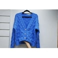 thumbnail image 5 of Sweaters for Women Autumn Sweet Beaded V-neck Knitted Cardigan Women's Fashion All-match Outer Wear Sweater Long Sleeve Cardigan, 5 of 6