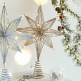 thumbnail image 6 of Christmas Tree LED Star Tree Toppers Battery Operated Treetop Decoration Christmas Decoration String Ornament New Year, 6 of 13
