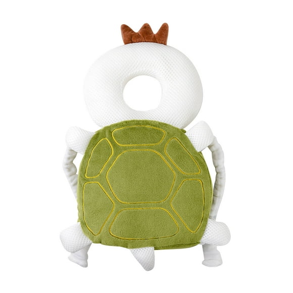 Yhmxh Mochila protectora para la cabeza del andador del bebé, almohadilla de protección para la cabeza del niño pequeño, tortuga