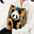 thumbnail image 6 of Panda Sunflower Covers - Set of 2 Throw Pillow Covers with Unique Patterns for Living Room Decor - Available in 16x16, 18x18, and 20x20 Inches Throw Pillows for All Occasions, 6 of 6