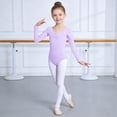 thumbnail image 2 of AWZXDE Toddlers girls' bodysuits Ruched Front Snap Crotch Girls jumpsuits Soft Stretch Little Girls Clothes Dance Daily Outfit Green - 2-3 Years, 2 of 4