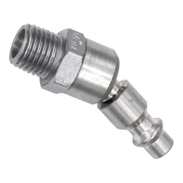 Tapón giratorio Tru-Flate Steel I/M Milton 1/4 pulg. 1/4 pulg.
