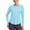 Light Blue, variant on Women's UPF 50 Sun Tops Long Sleeve UV Protection Shirt Lightweight Quick Dry Workout Hiking Tops White L