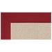thumbnail image 2 of Linon Athena AT0103 Rug 9' 10" x 13' Natural and Red Rectangle, 2 of 3