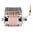 thumbnail image 1 of CPU Air Cooler, 6 Heat Pipe CPU Fan Cooler Heat Sink Radiator Silent Fan CPU Cooling Fan Computer CPU Fans Cooler For  LGA 1156/1155/1150/775 White Fan, 1 of 8