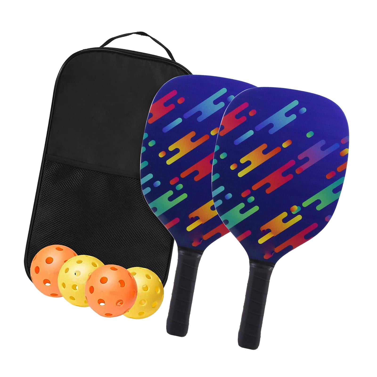 harayaa Portable Pickleball Paddle Set Gift Lightweight Pickleball Paddle for Indoor And 2 Paddles