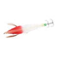 thumbnail image 3 of Nimomo Plantillas De Pesca De Calamar, Anzuelo De Calamar, Señuelo De Pesca Duro con Efecto Luminoso para Océano, Barco, Río, Estanque, Pesca Al Aire Libre(Rojo y Blanco), 3 of 5