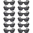 thumbnail image 3 of Black Sunglasses Bulk Party Favors 12 Pack Retro Black Sunglasses Exactly What Your Looking For-Graduation Mardi Gras Wedding Bachelorette Bachelor Party Adult Kids, 3 of 11