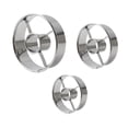 thumbnail image 2 of hengtong Donut Cut Kitchen Baking Tool Stainless Steel Ergonomic Design for Making Donuts 3Pcs Silver, 2 of 9
