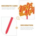 thumbnail image 3 of Raindrops Acrylic Chinese New Year Cake Toppers 6pcs Reusable Spring Festival Cupcake Decorations, 3 of 6