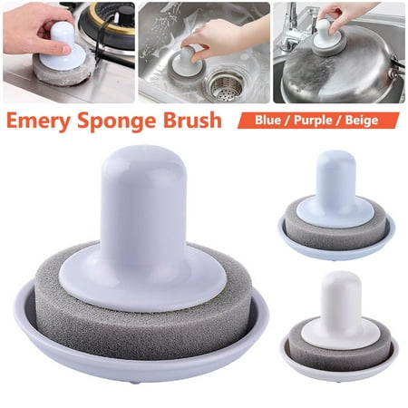Home Cleaning Sponge Brush Magic Carborundum Nano Sponge Washing Kitchen Cleaner Tool - Best Eraser Sponges For Scrubbing Kitchen, Bathroom, Pots, Pans, (Best Ar Cleaning Tool)