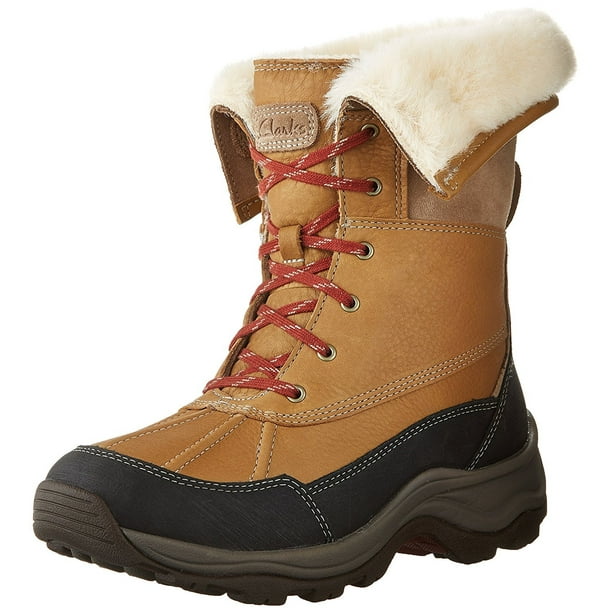 clarks camel boots