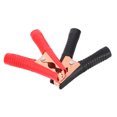 thumbnail image 4 of MasteelfCA 2Pcs Car Storage Battery Terminals Accumulator Crocdile Clip Cigarette Lighter Power Socket Adapter (Black+Red), 4 of 7