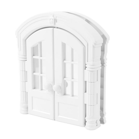 Puerta Interior Para Perros, Puertas Dobles, Puerta Francesa Blanca Para Gatos, Multiusos Para Interiores