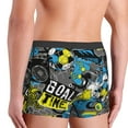 thumbnail image 5 of Kll Goal Time Men'S Cotton Boxer Briefs Underwear-Small, 5 of 9