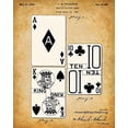thumbnail image 5 of Original Playing Cards Patent Prints - Set of Four Photos (8x10) Unframed - Great Decor for Mancaves and Poker Players, 5 of 6