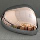 thumbnail image 4 of Guardabarros lateral cromado para puerta de coche, tapa embellecedora para espejo retrovisor de coche, para FIAT 500X, 2014, 2015, 2016, 2017, 2018, 2, 4 of 5