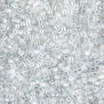 thumbnail image 2 of Miyuki Delica Seed Beads – Size 11/0 (1.6 mm), DB0110, Transparent Light Blue AB, 7.2 g, Approx. 1440 Beads, 2 of 7