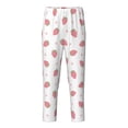 thumbnail image 2 of Disketp Hand Drawn Strawberry for Teenagers' Pajama Pants ,Lounge Pants Teen joggers Ideal for Home, School, or Sports-Medium, 2 of 6