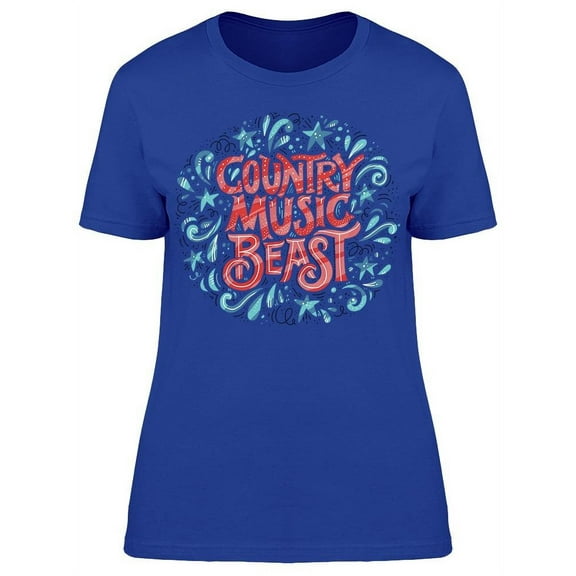 Country Music Beast T-Shirt Women -Image by Shutterstock, Female XX-Large