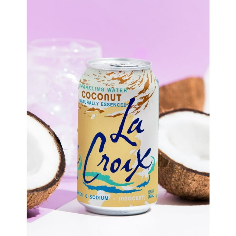 La Croix Coconut Flavor Sparkling Water, 100% Natural, Calorie