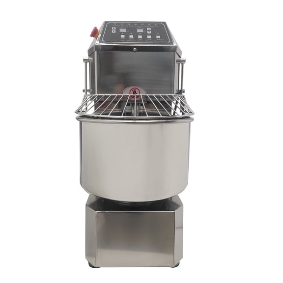 30L Dough Mixer Machine Double-Speed Double-Action Frequency Conversion Stainless Steel 110V