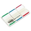 Post-it 1" Lined Tabs, Lined, Assorted Colors, 1" Wide, 66 Per Pack