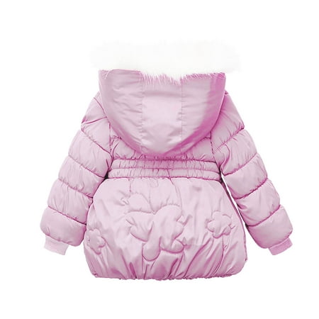 

Funicet Winter Coats for Kids with Hoods Baby Clothes Winter Coats Light Puffer Jacket Zip Thick Warm Snow Hoodie Outwear for Baby Boys Girls Infants Toddlers