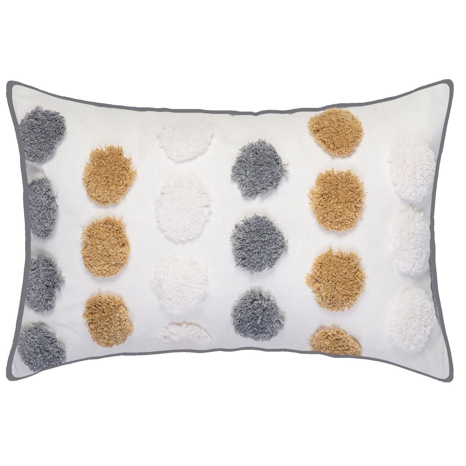 hometrends Plinko Gold Decorative Pillow