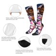 thumbnail image 4 of Saiise Five Nights At Freddy'S Funny Socks Men Women Boys Kids Adults Novelty Graphic Crew Tube Socks Crazy Design Casual Dress Socks for Sports,Running,Travel, 4 of 7