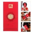 thumbnail image 2 of CIMAXIC Mariage 3 Pcs Enveloppes Rouges Chinoises Cartes d'Argent Chanceuses Année du Serpent Hong Bao Poche à Billets Festival de Printemps pour Anniversaire de Nouvel An 2025, 6.69"X3.35"X0.2 Pouces, 2 of 5